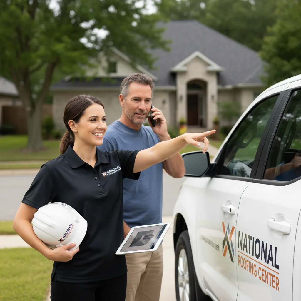 National Roofing Center customer support in Chesapeake Beach